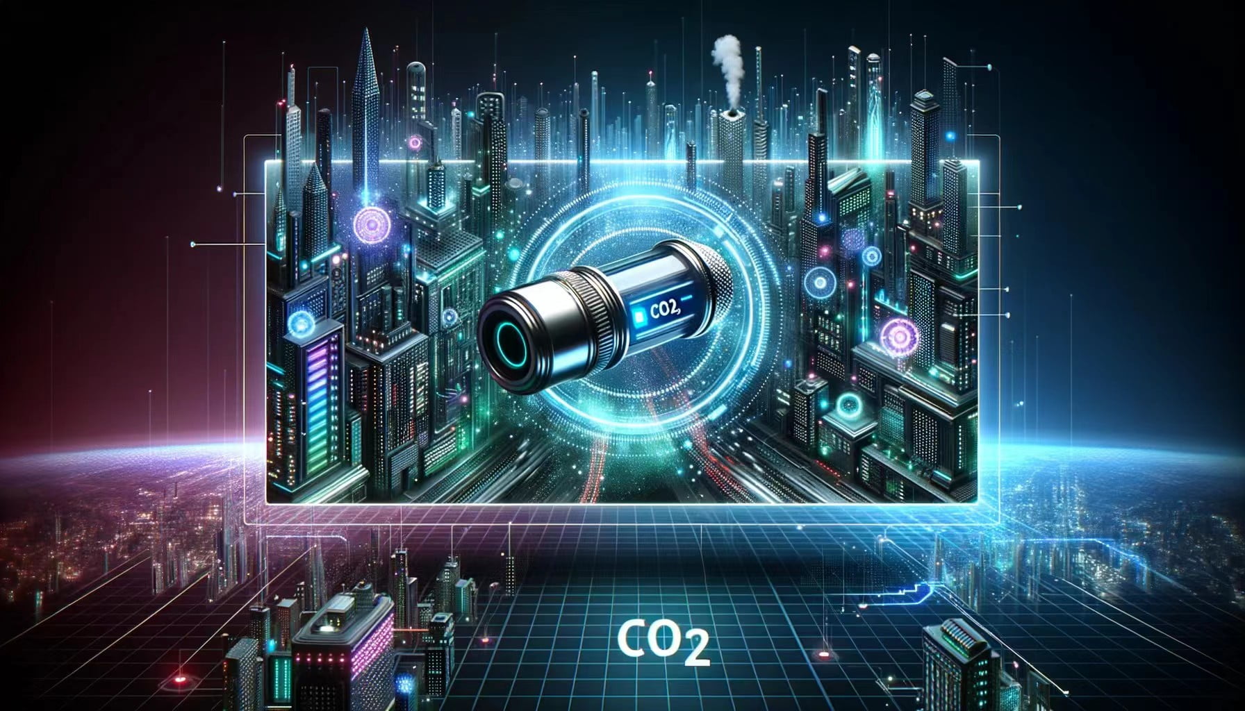 CO2传感器：密闭空间内CO2浓度监测与安全管理